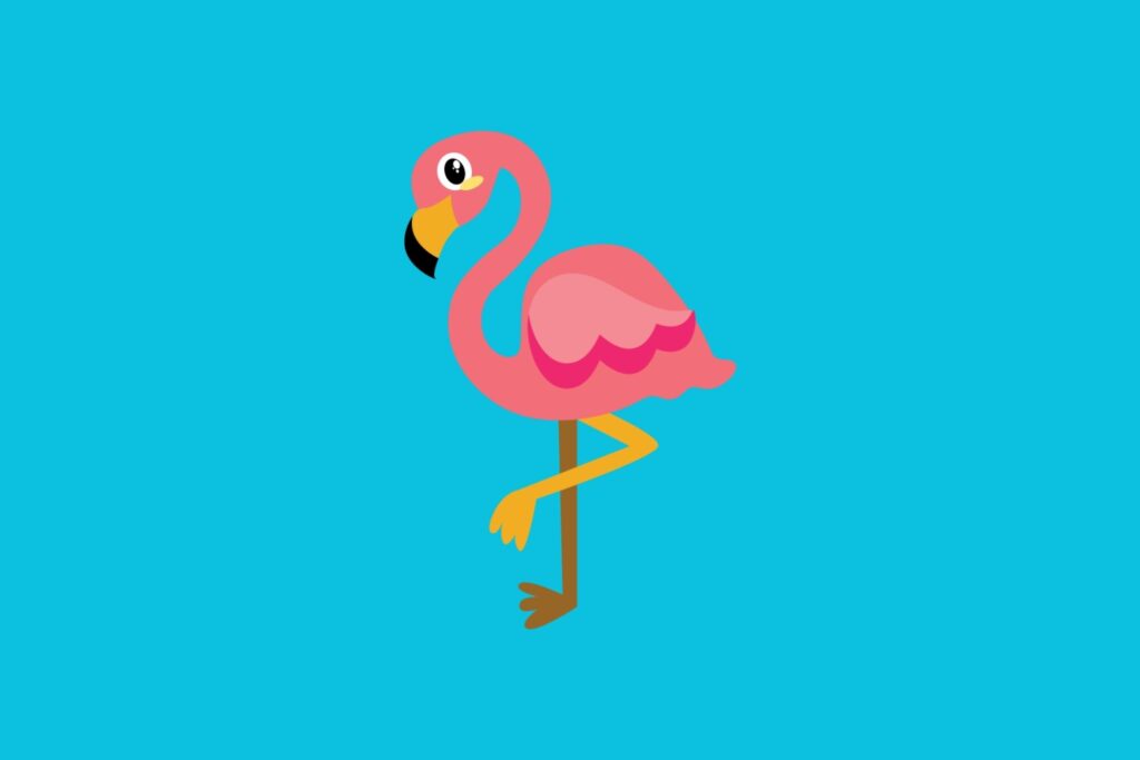 Flamingo-Schürze Mit Taschen – Lustiges Küchenaccessoire Für Grillen & Kochen